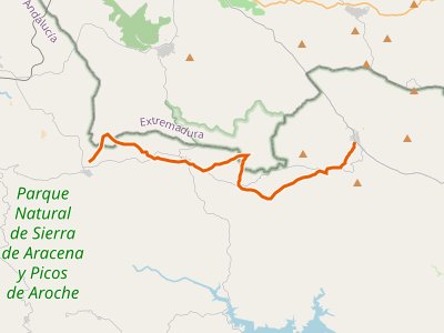 GR-48. Etapa 05. Hinojales-Arroyomolinos de León