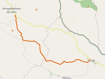 GR-48. Etapa 06. Arroyomolinos de León-Cala