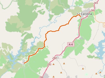 GR-48. Etapa 27. Baños de la Encina-La Carolina