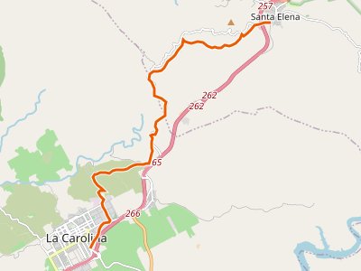 GR-48. Etapa 28. La Carolina-Santa Elena