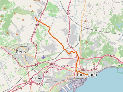 GR-65.5. Etapa 01. Tarragona-La Selva del Camp
