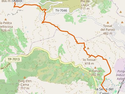GR-65.5. Etapa 02. La Selva del Camp-L'Albiol