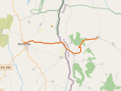 GR-80. Etapa 01. Almeida-Rio Turones-Villar de Ciervo