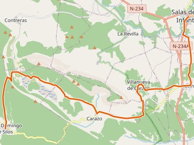 GR-82. Etapa 08. Santo Domingo de Silos-Salas de los Infantes
