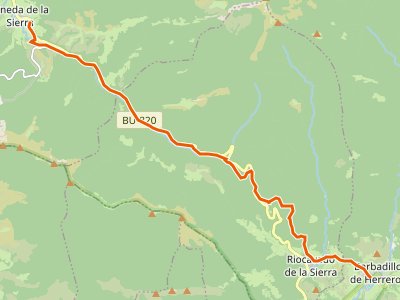 GR-82. Etapa 10. Barbadillo de Herreros-Pineda de la Sierra