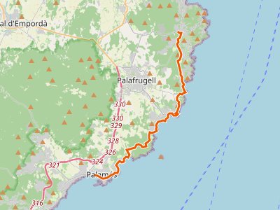 GR-92. Etapa 08. Begur-Palamós
