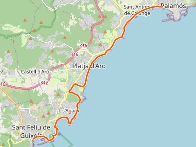 GR-92. Etapa 09. Palamós-Sant Feliú de Guixols