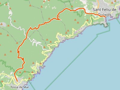 GR-92. Etapa 10. Sant Feliú de Guixols-Tossa de Mar