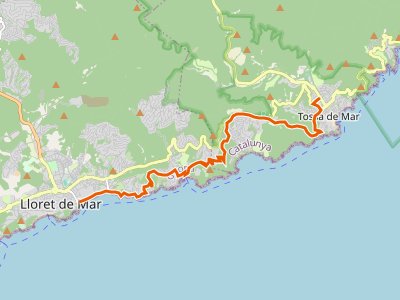 GR-92. Etapa 11. Tossa de Mar-Lloret de Mar