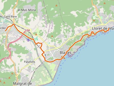 GR-92. Etapa 12. Lloret de Mar-Tordera