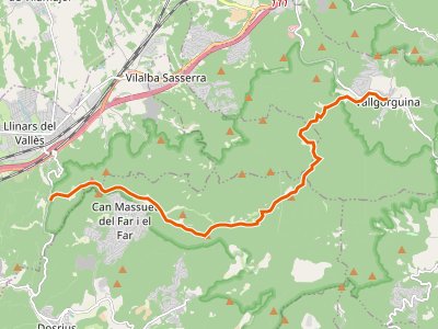 GR-92. Etapa 15. Vallgorguina-Coll de Can Bordoi