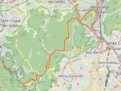 GR-92. Etapa 18. Montcada-Baixador de Vallvidrera