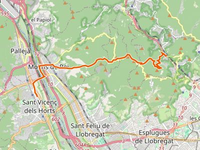 GR-92. Etapa 19. Baixador de Vallvidrera-Sant Vicenç dels Horts