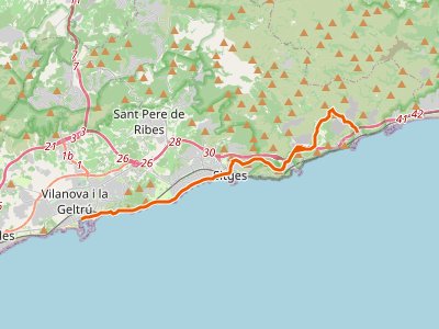 GR-92. Etapa 22. Garraf-Vilanova i La Geltrú