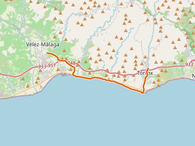 GR-92. Etapa 76. Torrox-Vélez Málaga