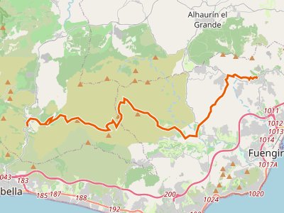 GR-92. Etapa 82. Mijas-Ojén