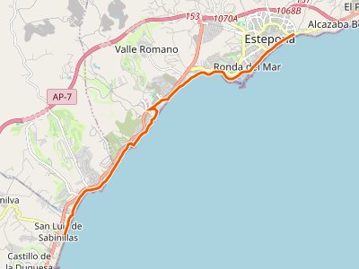 GR-92. Etapa 85. Estepona-Manilva