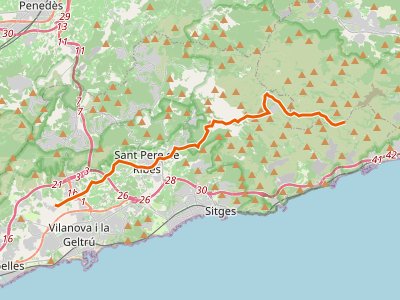 GR-92.4. Etapa 01. Plan de Querol-Camino del Mas de l'Artís (Vilanova)