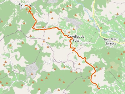 GR-92.5. Etapa 03. Can Murgades del Grau-Pontons