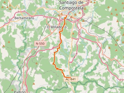 GR-94. Etapa 07. Pontevea-Conxo (Santiago)