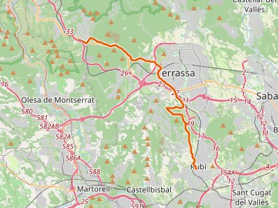 GR-96. Etapa 02. Rubí-Coll Cardús