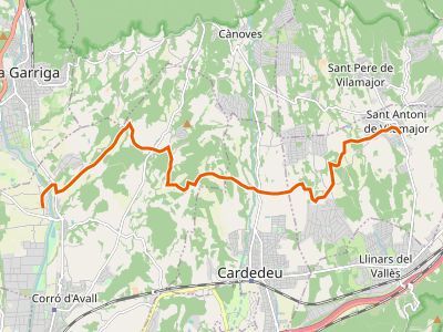 GR-97. Etapa 02. Sant Antoni de Vilamajor-Llerona