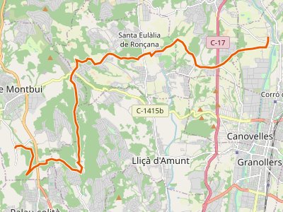GR-97. Etapa 03. Llerona-Torre Marimon (Caldes de Montbui)