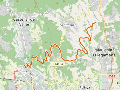 GR-97. Etapa 04. Torre Marimon (Caldes de Montbui)-Sabadell