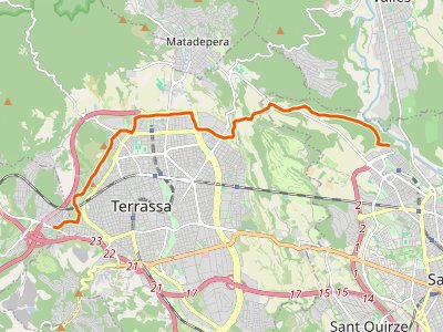 GR-97. Etapa 05. Sabadell (Barrio de Can Deu)-Viladecavalls (Barrio de Can Trias)