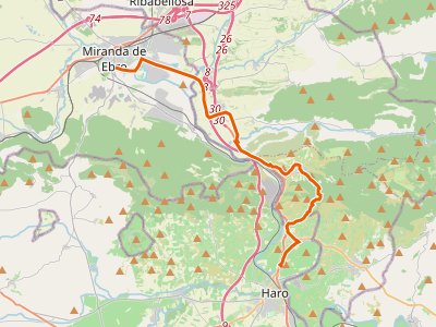 GR-99. Etapa 12.1 Miranda de Ebro-Puente de Briñas (Haro)