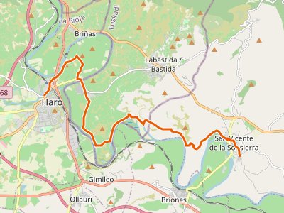 GR-99. Etapa 13. Haro-San Vicente de la Sonsierra