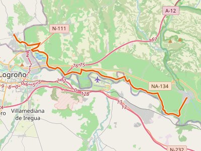 GR-99. Etapa 16. Oyón-Mendavia