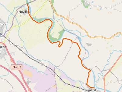 GR-99. Etapa 22B. Límite con Navarra (Novillas)-Gallur