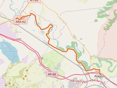 GR-99. Etapa 23. Gallur-Alagón