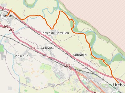 GR-99. Etapa 24. Alagón-Utebo