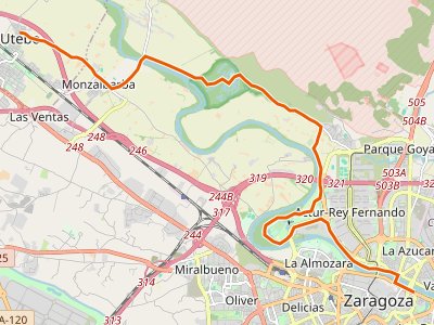 GR-99. Etapa 25. Utebo-Zaragoza