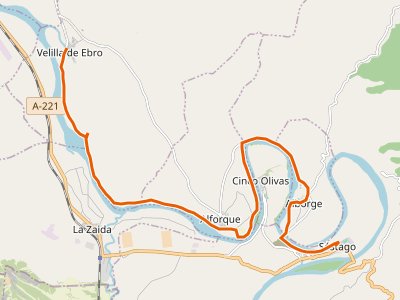 GR-99. Etapa 29. Velilla de Ebro-Sástago