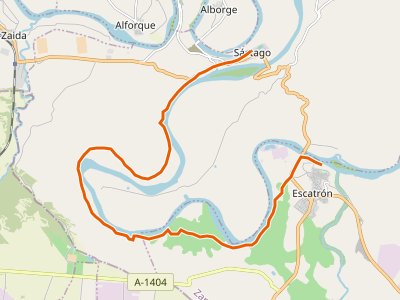 GR-99. Etapa 30. Sástago-Escatrón