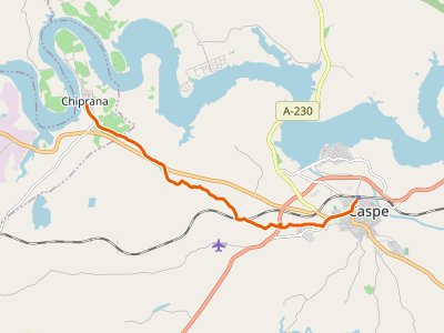 GR-99. Etapa 32. Chiprana-Caspe