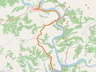 GR-99. Etapa 36.1 Mequinenza-Fayón