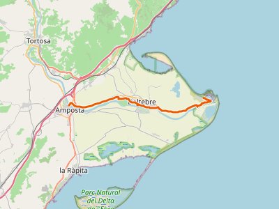 GR-99. Etapa 42. Amposta-Riumar