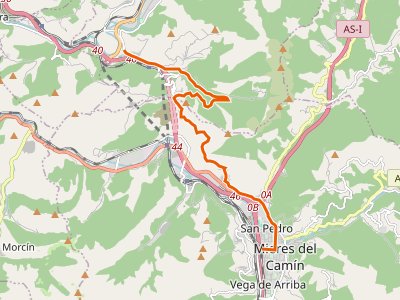 GR-100. Etapa 04. Oviedo-Mieres