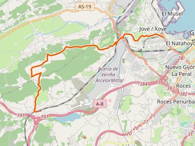 GR-100.1. Etapa 01. Gijón-Serín