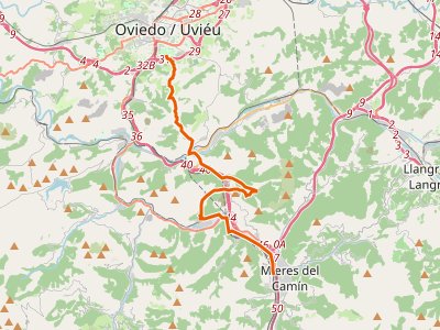 GR-100.1. Etapa 04. Oviedo-Mieres