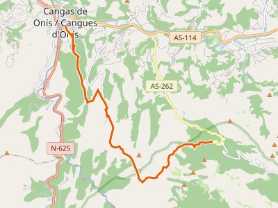 GR-105. Etapa 07. Cangas de Onís-Covadonga