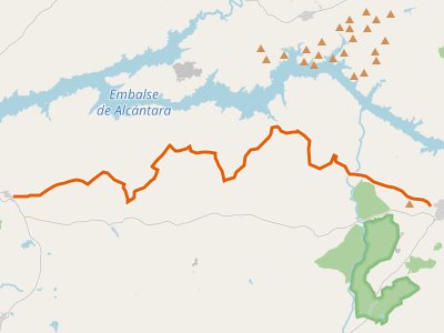GR-113. Etapa 38. Garrrovillas de Alconétar-Mata de Alcántara