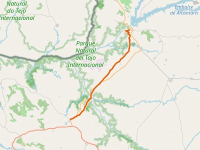 GR-113. Etapa 40. Alcántara-Membrío