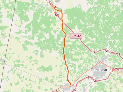 GR-114. Etapa 03. Argamasilla de Alba-Alameda de Cervera