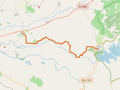 GR-114. Etapa 25. Orellana la Vieja-Valdivia