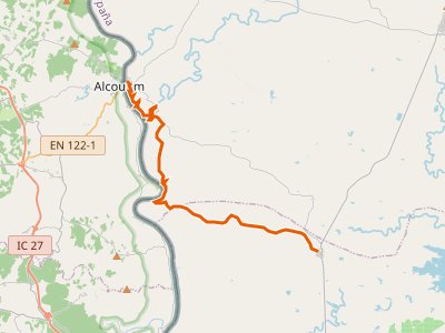 GR-114. Etapa 42. Sanlúcar de Guadiana-San Silvestre de Guzmán